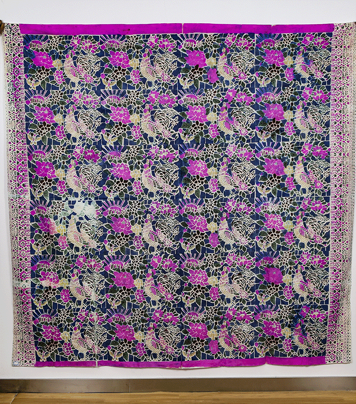 彩印花布